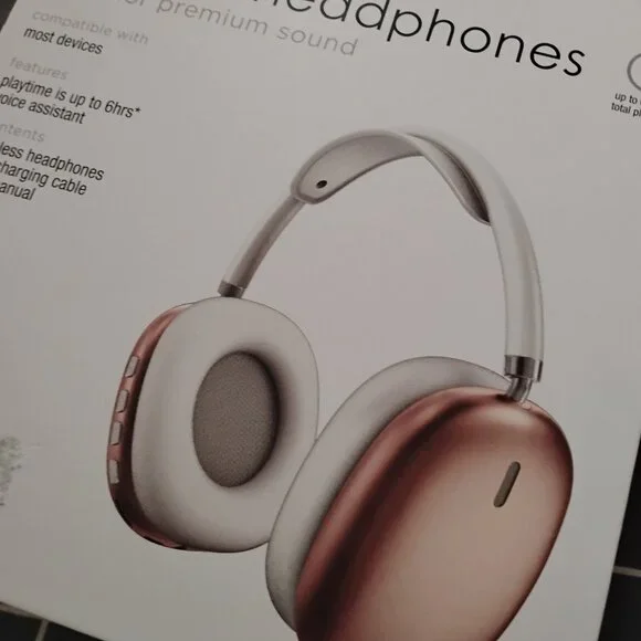 New bluetooth Air Vibes Boost wireless headphones with voice assistant